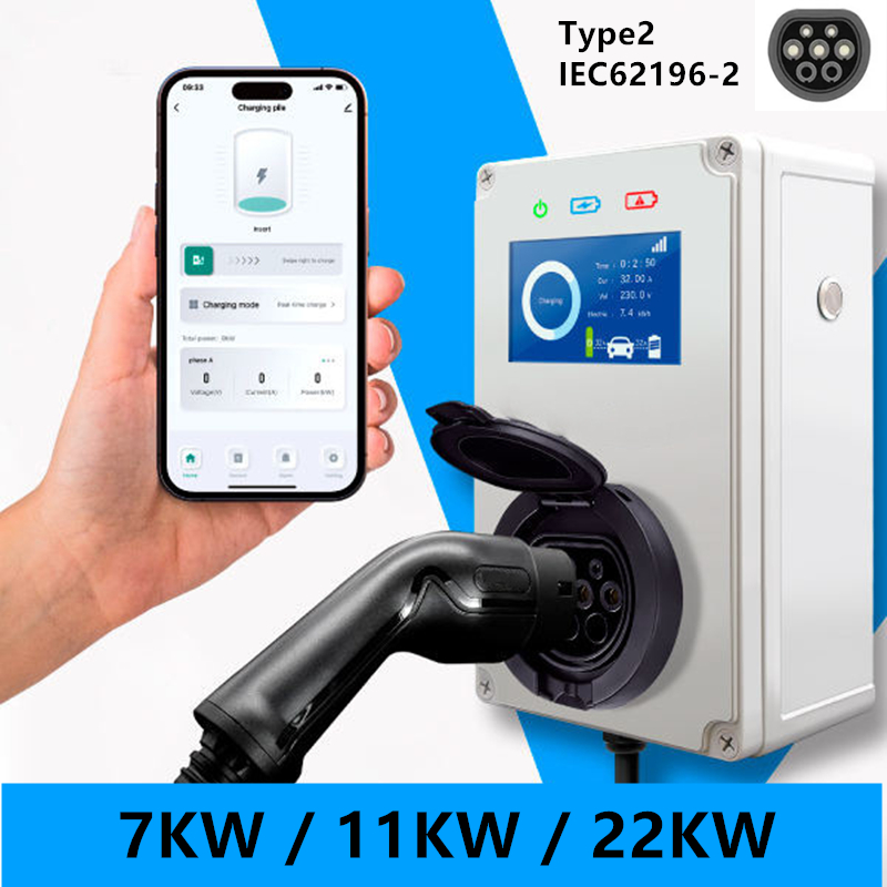 Wallbox Ev - Carregador EV Tipo 2 32A 7KW