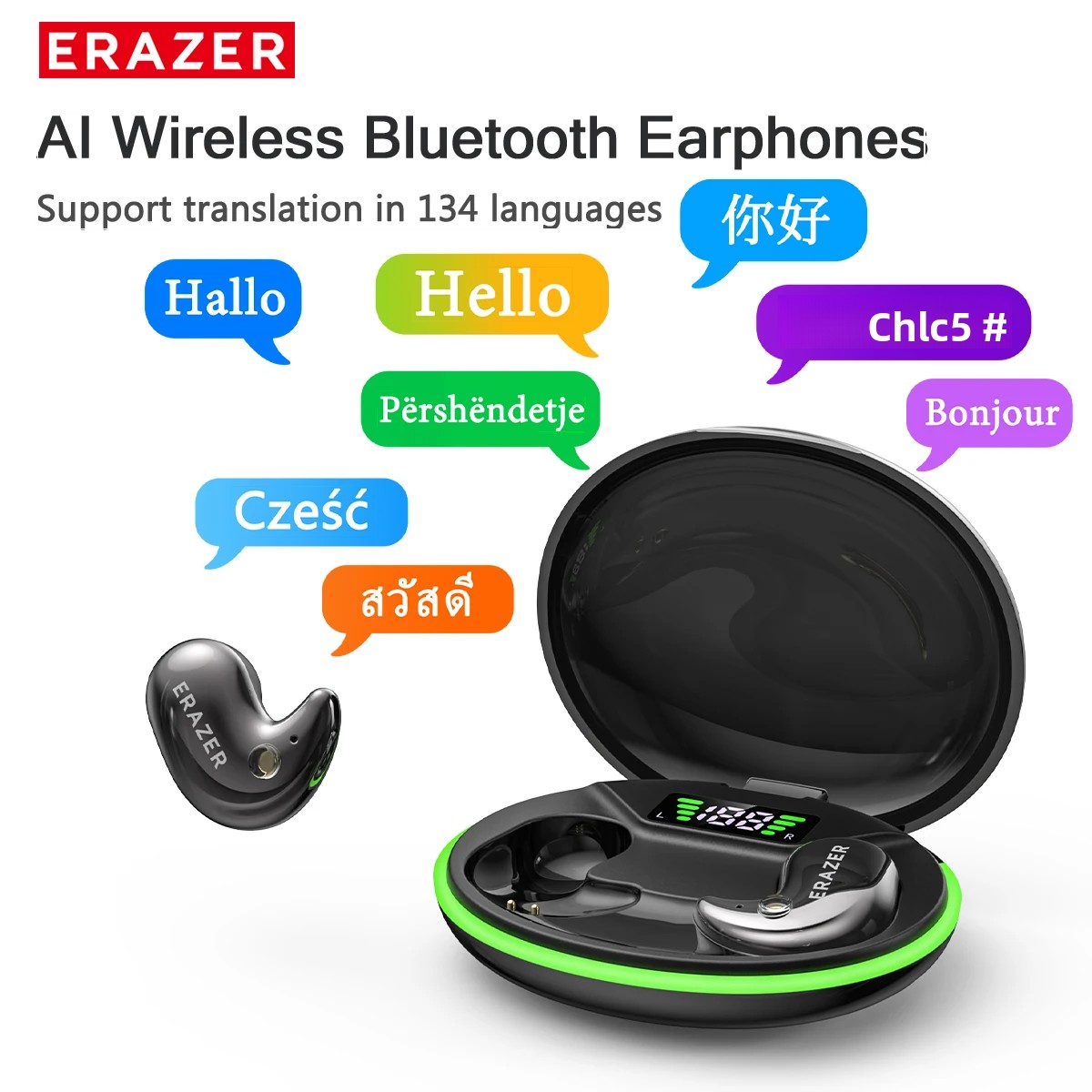 Type 2 Charger - Fones de Ouvido Bluetooth Intra-auriculares EARZER