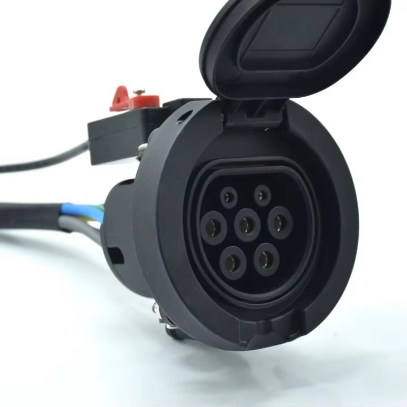 Ev Charging Pile - Tomada Elétrica Fêmea Tipo 2 16A