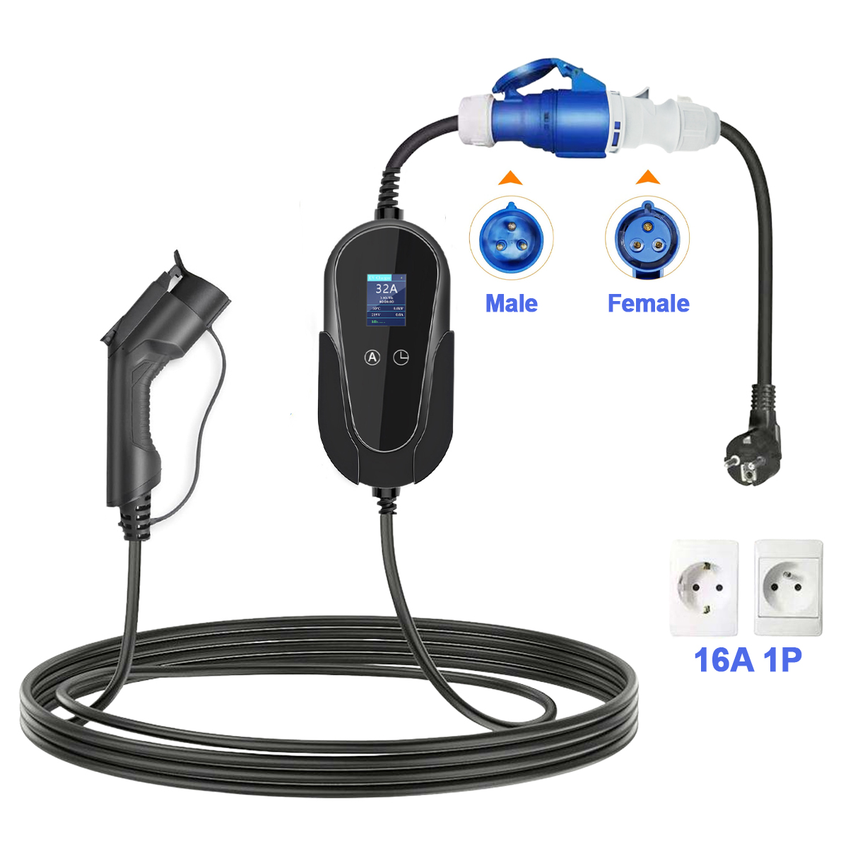 Adaptador de Tomada NTO Azul C - Ev Charger Adapter avaliação e preço