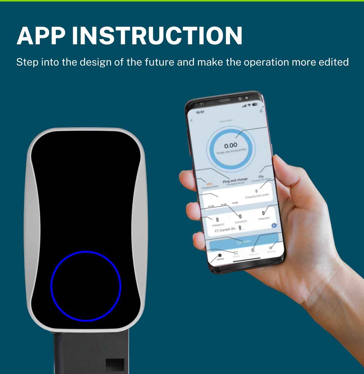 Novo Carregador de EV Montado  - Home Ev Charger avaliação e preço
