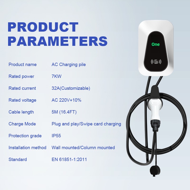 Carregador EV Tipo 2 de 7kW Pa - Home Ev Charger avaliação e preço