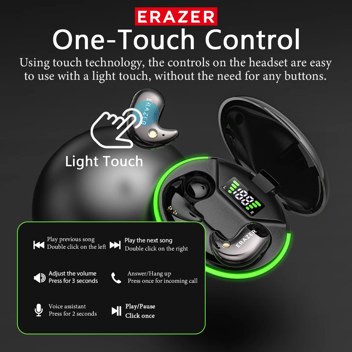 Fones de Ouvido Bluetooth Intr - Type 2 Charger avaliação e preço