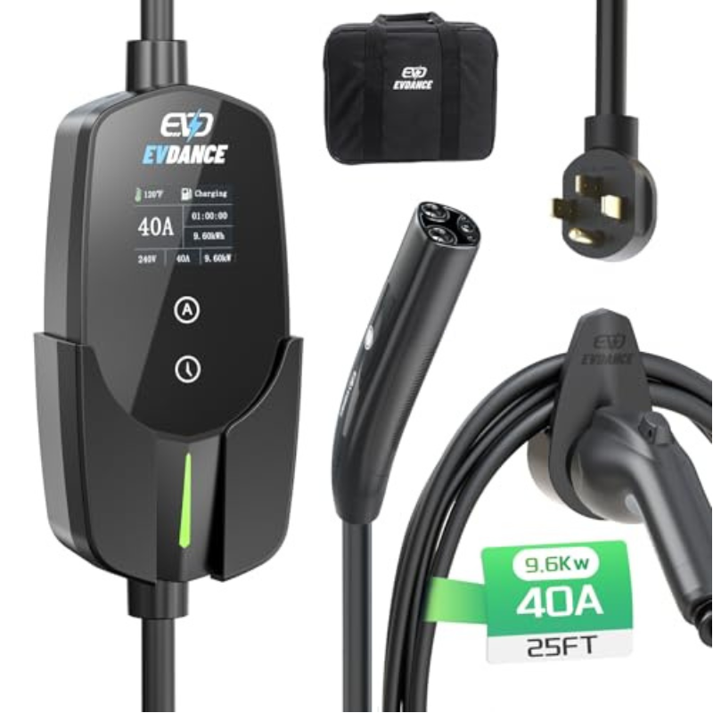 Carregador Portátil EVDANCE pa - Home Ev Charger avaliação e preço