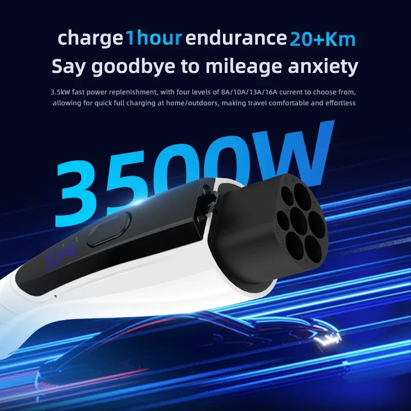 NOVO Carregador Portátil EV 3. - Ev Charger Adapter avaliação e preço