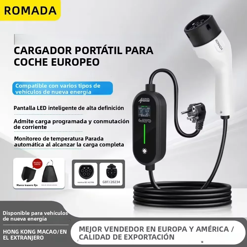 ROMADA-EV Carregador Portátil  - Ev Charger Adapter avaliação e preço